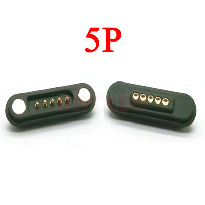 1-10 pari 2A vodootporni magnetski Pogo Pin konektor 2P 3P 4P 5P 6P Pogopin muški ženski 2.2 MM opružna DC utičnica