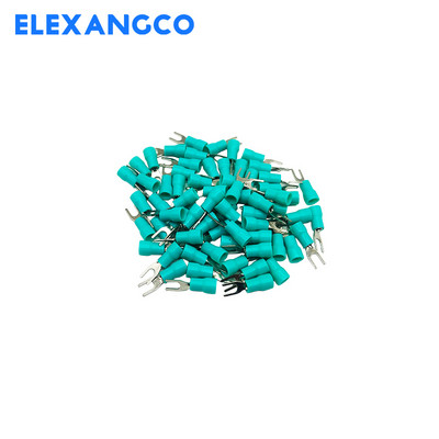 100kom RV1.25 serija izoliranih prstenastih stezaljki za spajanje električne žice za 22-16 AWG 0,5-1,5 mm kabel