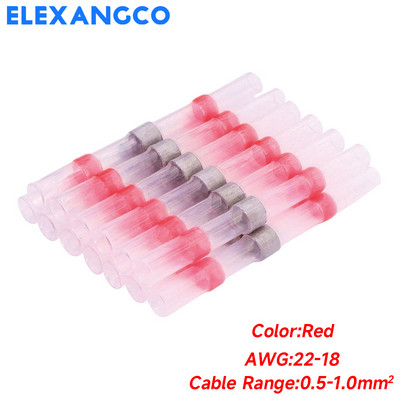 10/20/30/5 kom. konektori za lemljene žice, termoskupljajuće čeone konektore, vodootporne i izolirane stezaljke za električne žice