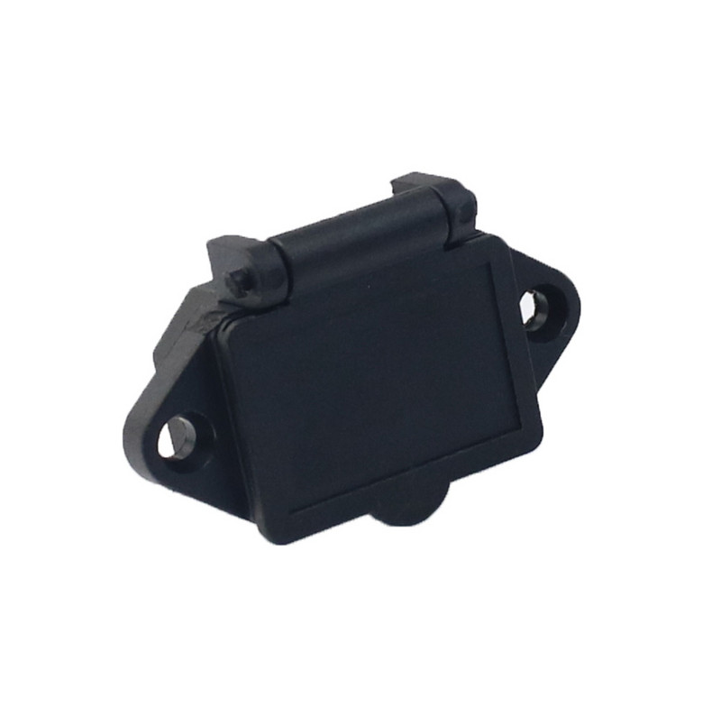 Crni IEC 320 C13 ženski utikač s ponovnim kablovima, 3-pinska utičnica 10A /250V