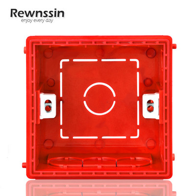 Bijela kutija za ugradnju u zidnu utičnicu za UK EU utičnicu ABS 86 tipa Razvodna kutija za utičnicu i prekidač Instalacijska kutija