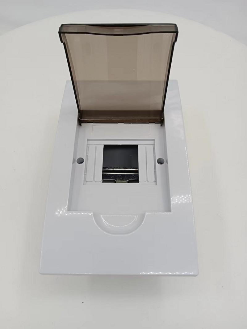 Rūpnīcas vairumtirdzniecība 4 veidi, plastmasas virsma, elektriskā ķēdes pārtraucēja aprīkojuma montāža, ūdensnecaurlaidīga MCB strāvas sadales kārba -TSM