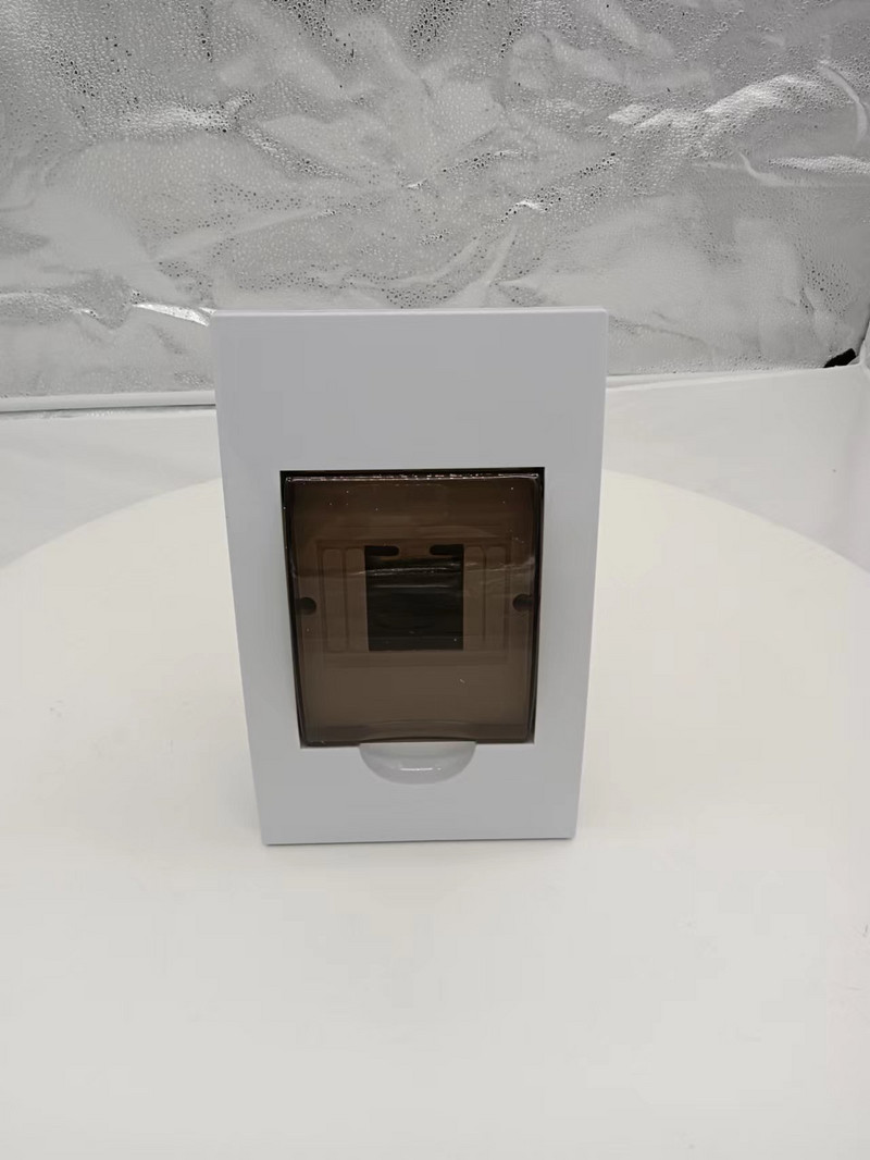 Rūpnīcas vairumtirdzniecība 4 veidi, plastmasas virsma, elektriskā ķēdes pārtraucēja aprīkojuma montāža, ūdensnecaurlaidīga MCB strāvas sadales kārba -TSM