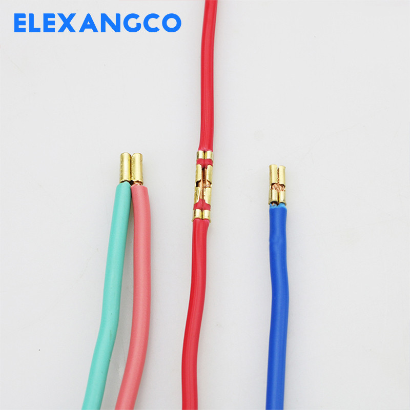 100Pcs/lot 453 bakreni prstenasti stezaljki u obliku neizoliranog kabela, lopatica, električni priključni konektor 0,5-1,5 mm