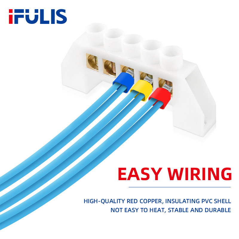 TE0508 TE1508 TE2508 cauruļveida gofrēšanas spaile elektrisko vadu izolēta terminatora bloka vada gala savienotāja presēšanas spailes