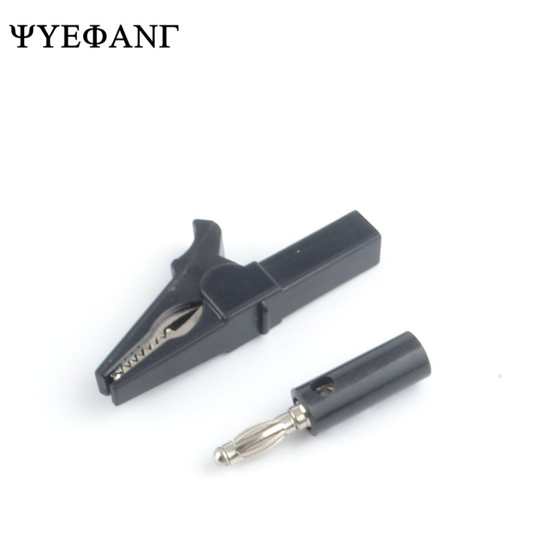 55 MM krokodilska kopča + BANANA UTIKAČ, ispitna sonda s 4 mm banana utikač kabelske kopče