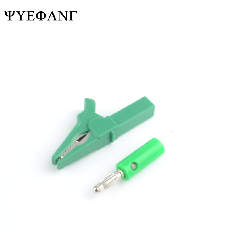 55 MM krokodilska kopča + BANANA UTIKAČ, ispitna sonda s 4 mm banana utikač kabelske kopče