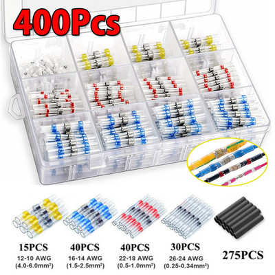 50-1000 kom Termoskupljajuće stezaljke za stezanje vodootporne lemljene brtve Električni čeoni konektori Spojni terminal za žice i kabele