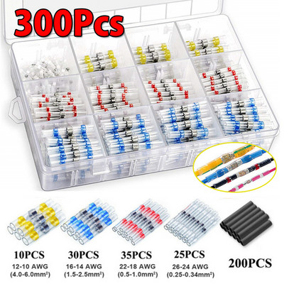 50-1000 kom Termoskupljajuće stezaljke za stezanje vodootporne lemljene brtve Električni čeoni konektori Spojni terminal za žice i kabele