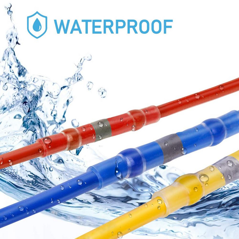 50-1000 kom Termoskupljajuće stezaljke za stezanje vodootporne lemljene brtve Električni čeoni konektori Spojni terminal za žice i kabele