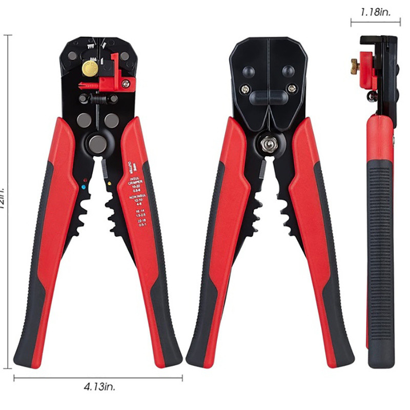 280 TK näpunäited Pressimiskaabli ühendusrõnga klemm Torukujulised kaablikingad Pressklemmid Käsitangid autotööriistade komplekt