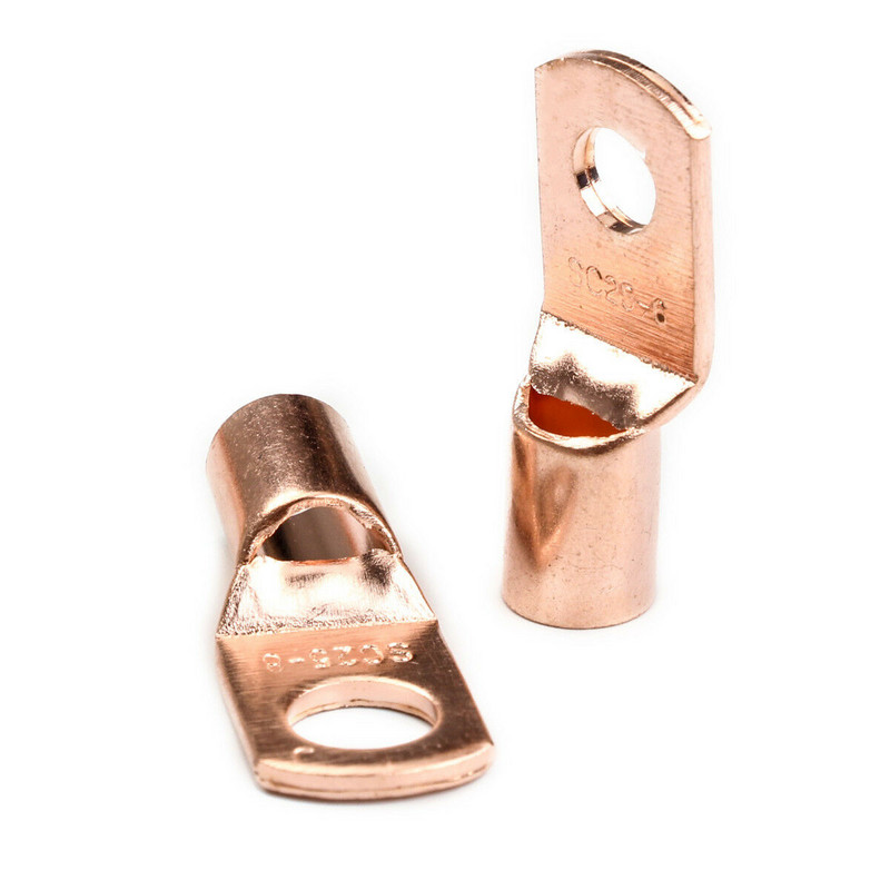 10/25/50/100 komada Bakreni prsten za konektor žice goli kabel Električni stezaljki SC6-6 SC6-8 SC10-6 SC10-8 SC16-6 SC16-8 SC25-6