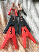 2Pc 100A električni krokodil aligator baterija izolirana kopča konektor plastična ručka test aligator kopča za električni projekt