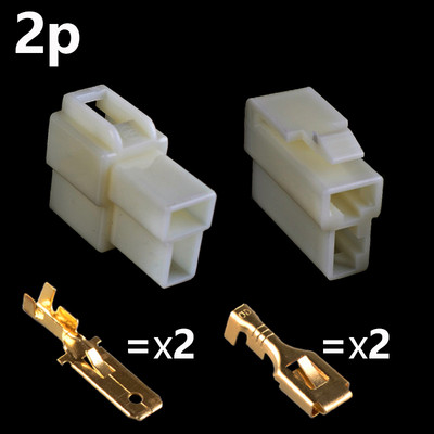 6,3 mm 2 / 3 / 4 / 6 / kaiščio automobilio laido jungtis vyriška ir moteriška kabelio gnybtų kištukų komplektas motociklo diržų jungtis, automobilis