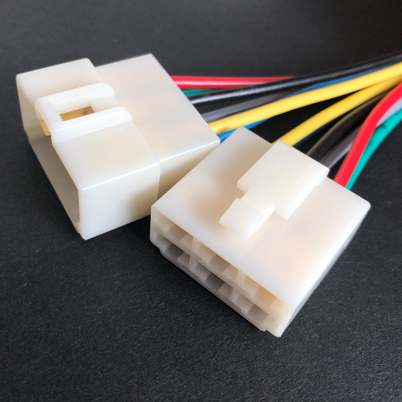 6,3 mm 2 / 3 / 4 / 6 / kaiščio automobilio laido jungtis vyriška ir moteriška kabelio gnybtų kištukų komplektas motociklo diržų jungtis, automobilis