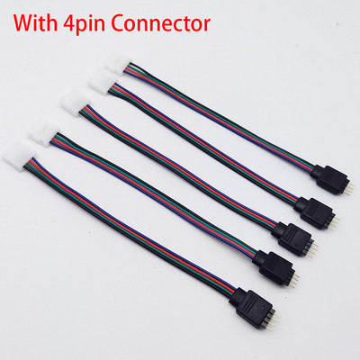 5Pcs 15cm 4 Pin 4pin 5050 3528 LED RGB traka Produžni konektor Kabelska žica LED traka Produžni kablovi Stezaljka Veleprodaja i dropship