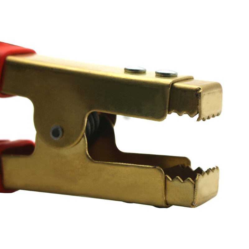 2PCS Deblja bakrena 155 cm izolirana krokodilska stezaljka, velika aligatorska stezaljka, terminal za bateriju za automobil, vozilo