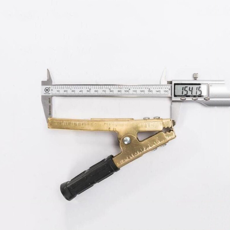 2PCS Deblja bakrena 155 cm izolirana krokodilska stezaljka, velika aligatorska stezaljka, terminal za bateriju za automobil, vozilo