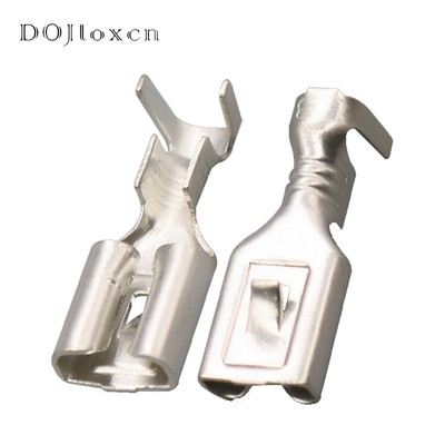 20/50/100/200/500 gab. DJ623-E4.8A konservēts vara spailes transportlīdzekļa vadu instalācija, 4.8 sērijas savienotājs, atsperes tapa