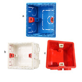 Stražnja kutija za ožičenje Organizator za kabele Kutija za utičnice Raznobojna žičana posuda otporna na trošenje Unutarnje kutije