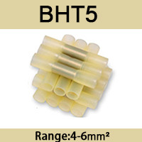 10/20/50PCS Vodootporni termoskupljajući sučeoni konektori Izolirani stezaljke za spajanje električnih žica za spajanje kabela Komplet konektora za stezanje