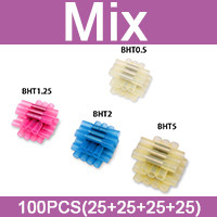 10/20/50PCS Vodootporni termoskupljajući sučeoni konektori Izolirani stezaljke za spajanje električnih žica za spajanje kabela Komplet konektora za stezanje