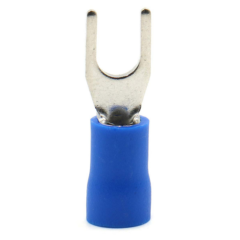 100 komada SV stezaljke Viličasti konektor žica Bakreni stezaljke izolirani kabel Pin kraj terminala SV1.25/2/3.5/5.5