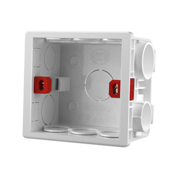 10 бр. Тип 86 Скрита долна кутия за битова касета Разпределителна кутия от неръждаема стомана Гайка