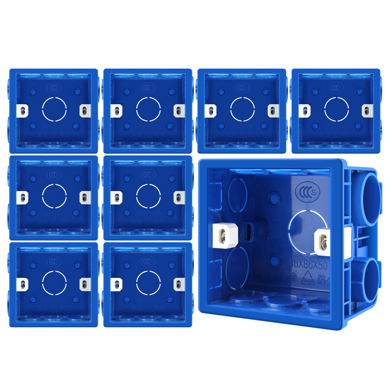 10 gab. 86. tipa sienas slēptā apakšējā kārba mājsaimniecības kasešu ligzdas slēdža kārba nerūsējošā tērauda uzgriežņu sadales kārba