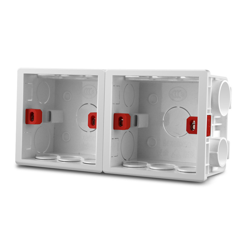 10 gab. 86. tipa sienas slēptā apakšējā kārba mājsaimniecības kasešu ligzdas slēdža kārba nerūsējošā tērauda uzgriežņu sadales kārba