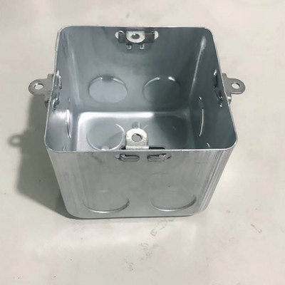 Željezna razvodna kutija instalacijska kutija donja kutija razvodna kutija metalna razvodna kutija rastezljiva kutija četvrtasta željezna kutija