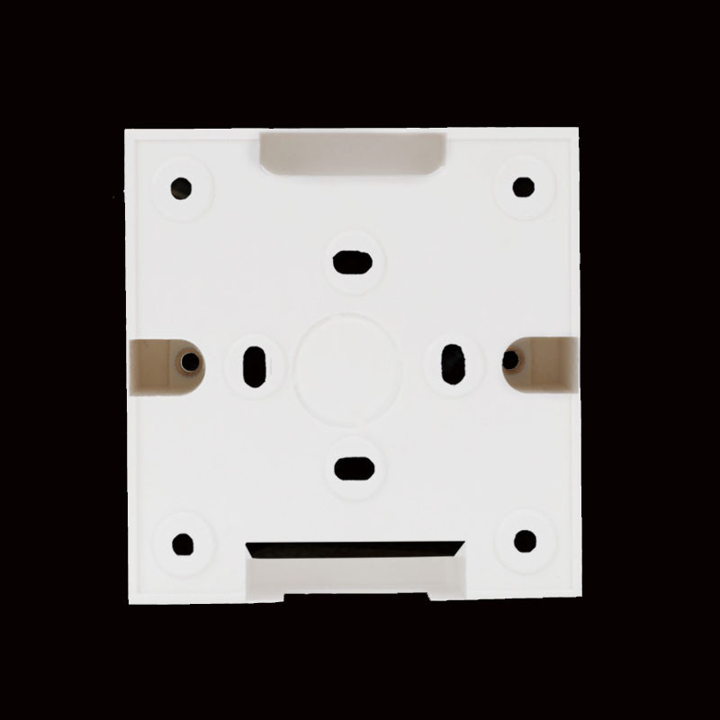 86 tips Virsmas montāžas apakšējā PVC kārba Universālā slēdža ligzda Sadales kārba Sienas montāžas slēdža kārba 34mm 40mm 45mm