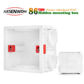 Uvezena kutija za montiranje na zidnu ploču visoke kvalitete od 3x3 inča za ugrađenu kutiju Embedded 86