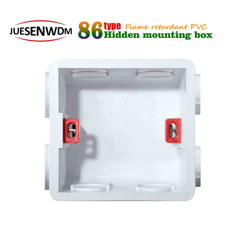 Uvezena kutija za montiranje na zidnu ploču visoke kvalitete od 3x3 inča za ugrađenu kutiju Embedded 86