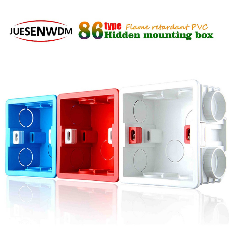 Uvezena kutija za montiranje na zidnu ploču visoke kvalitete od 3x3 inča za ugrađenu kutiju Embedded 86