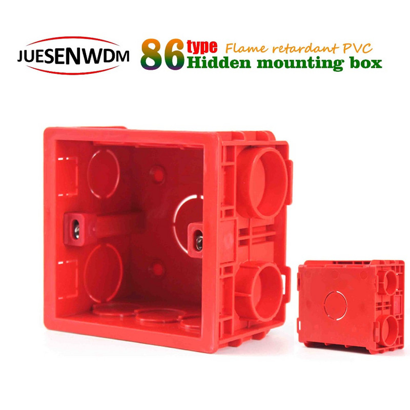 Uvezena kutija za montiranje na zidnu ploču visoke kvalitete od 3x3 inča za ugrađenu kutiju Embedded 86