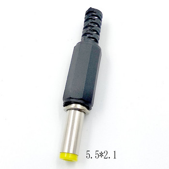 5PCS 2.5*0.7 3.5*1.3mm 4.0*1.7mm 4.8*1.7mm 5.5*2.1mm 5.5mm X 2.5mm мъжки жак DC захранващ щепсел Жак Адаптер Адаптер Конектор