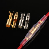 10/30/50 Set 4.0 bullet terminal konektor za automobilsku električnu žicu promjera 4 mm pin set ženski + muški + kućište terminal za hladno prešanje