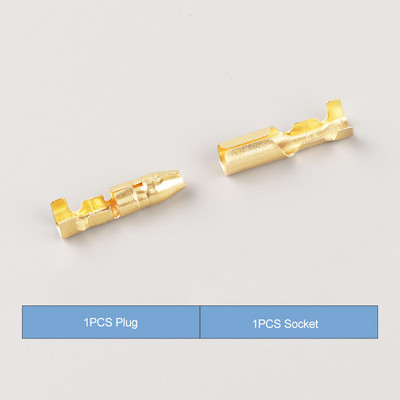 10/30/50 Set 4.0 bullet terminal konektor za automobilsku električnu žicu promjera 4 mm pin set ženski + muški + kućište terminal za hladno prešanje