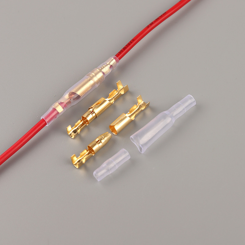 10/30/50 Set 4.0 bullet terminal konektor za automobilsku električnu žicu promjera 4 mm pin set ženski + muški + kućište terminal za hladno prešanje