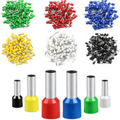 100kom/pakiranje E0508 E7508 E1008 E1508 E2508 Izolirane ferule Terminalni blok Konektor za kraj žice Konektor za električne stezaljke