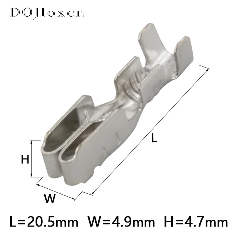 20/50/100/200 tk autokindlustuse kaitsmehoidiku klemmid auto arvesti kaitsmekarbi klemmid VW Audi BX2091C jaoks