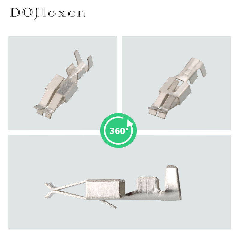 20/50/100/200 kom. H62 6.3 MM automobilski konektori Baterija Ženski terminal za ožičenje 925612-1 DJ6212-E6.3B