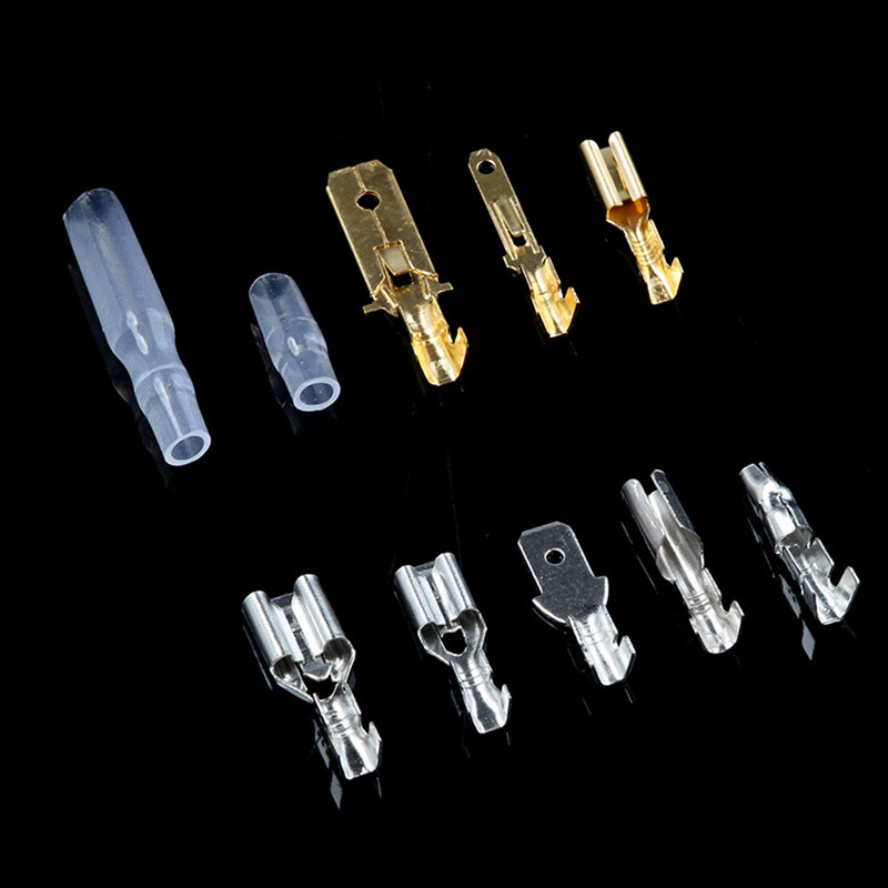 150KOM Izolirani muški ženski konektor za žicu 2,8/4,8/6,3 mm stezaljke za stezanje električne žice Spajasti konektori Razni komplet