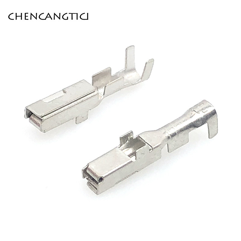 50 gab 2,2 mm vīriešu sieviešu automašīnas gofrēšanas terminālis HYUNDAI KIA VW 7116-4020 DJ611-2.2A DJ621-2.2A