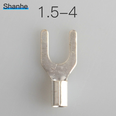 UT1-3-4 UT 2.5-3/4/5/6 Bakreni lemljeni račvasti goli terminali Hladno prešani terminal