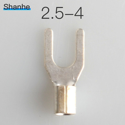 UT1-3-4 UT 2.5-3/4/5/6 Bakreni lemljeni račvasti goli terminali Hladno prešani terminal