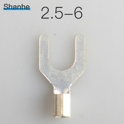 UT1-3-4 UT 2.5-3/4/5/6 Bakreni lemljeni račvasti goli terminali Hladno prešani terminal