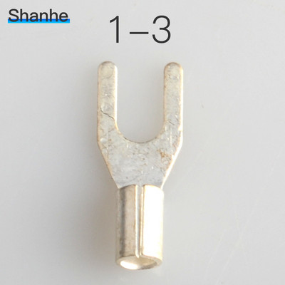 UT1-3-4 UT 2.5-3/4/5/6 Bakreni lemljeni račvasti goli terminali Hladno prešani terminal