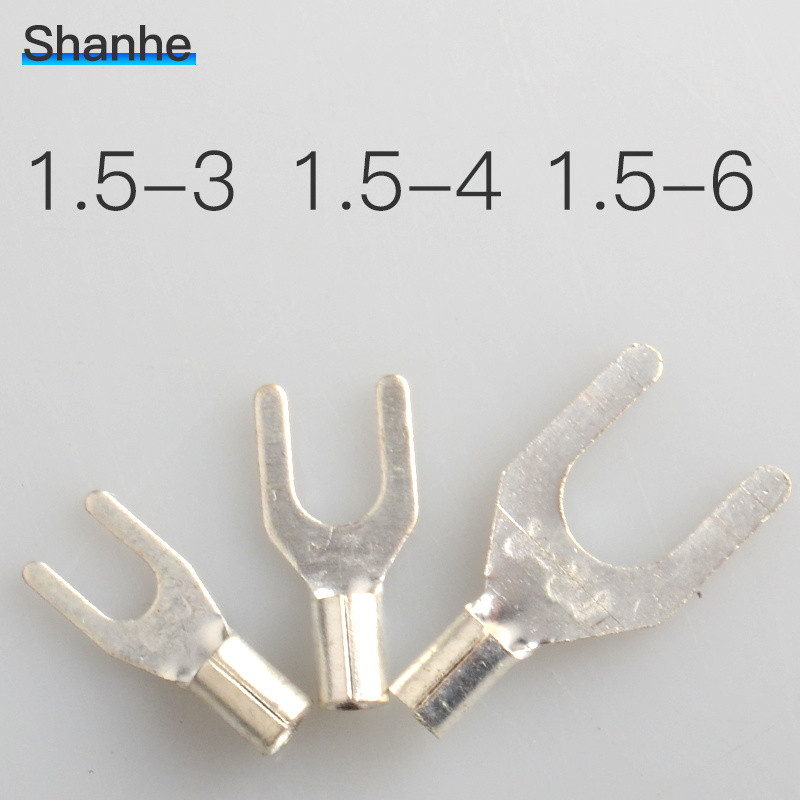 UT1-3-4 UT 2.5-3/4/5/6 Bakreni lemljeni račvasti goli terminali Hladno prešani terminal